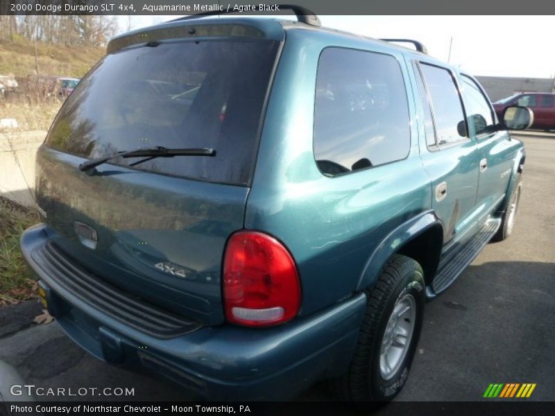 Aquamarine Metallic / Agate Black 2000 Dodge Durango SLT 4x4