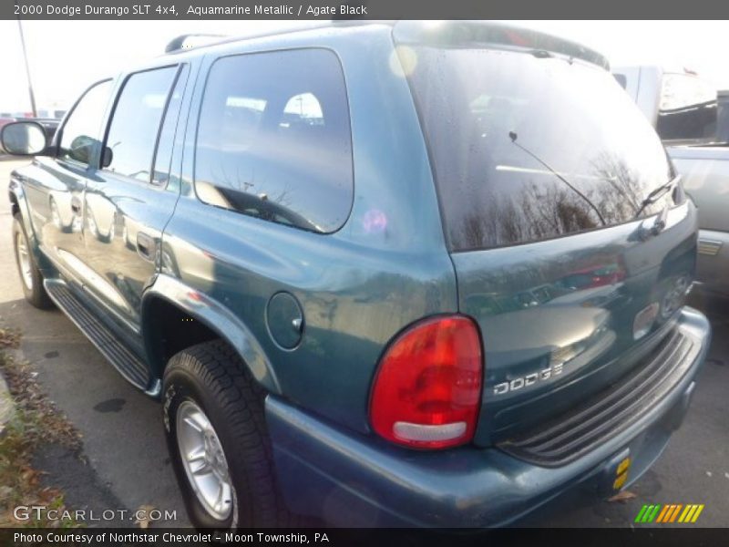 Aquamarine Metallic / Agate Black 2000 Dodge Durango SLT 4x4