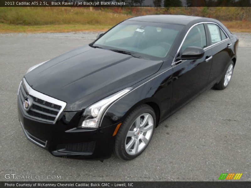 Black Raven / Jet Black/Jet Black Accents 2013 Cadillac ATS 2.5L