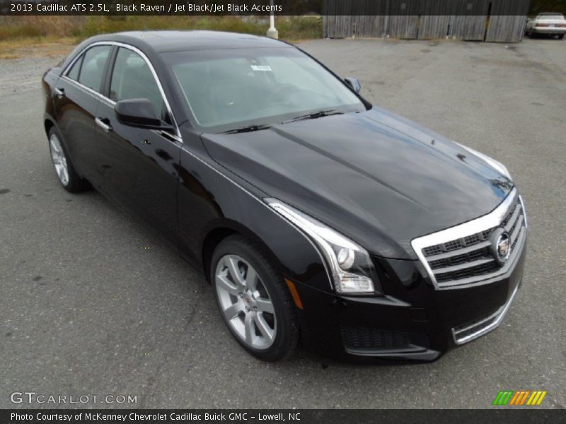 Black Raven / Jet Black/Jet Black Accents 2013 Cadillac ATS 2.5L