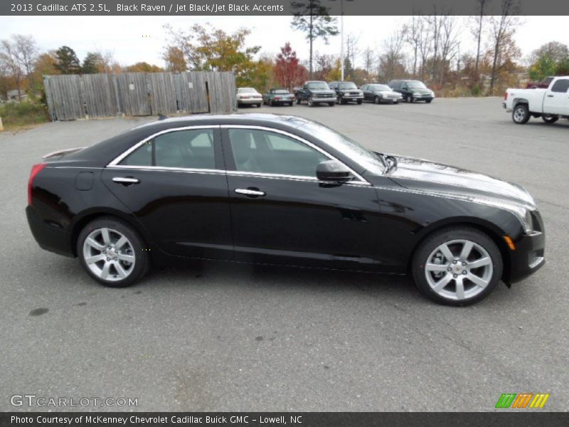 Black Raven / Jet Black/Jet Black Accents 2013 Cadillac ATS 2.5L