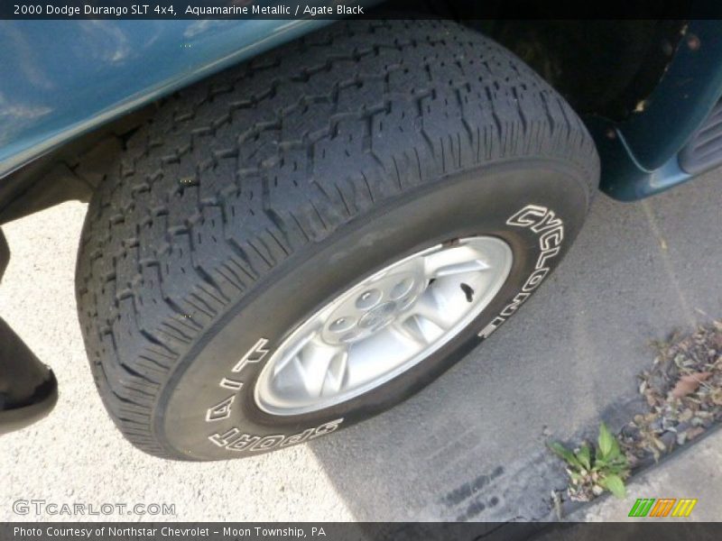 Aquamarine Metallic / Agate Black 2000 Dodge Durango SLT 4x4