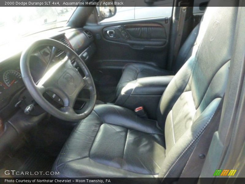 Aquamarine Metallic / Agate Black 2000 Dodge Durango SLT 4x4