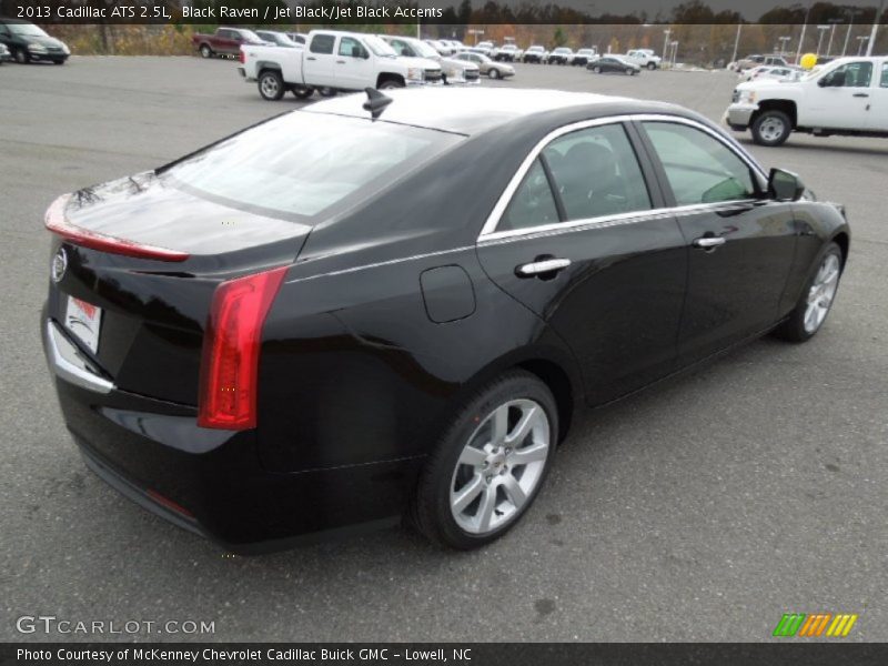 Black Raven / Jet Black/Jet Black Accents 2013 Cadillac ATS 2.5L