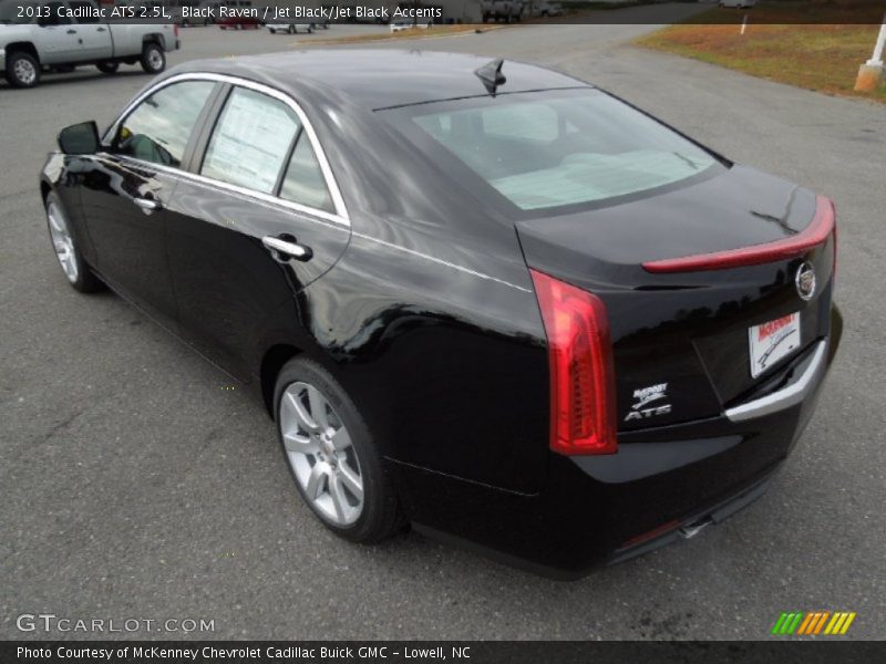 Black Raven / Jet Black/Jet Black Accents 2013 Cadillac ATS 2.5L