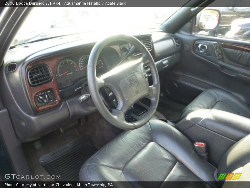 Aquamarine Metallic / Agate Black 2000 Dodge Durango SLT 4x4