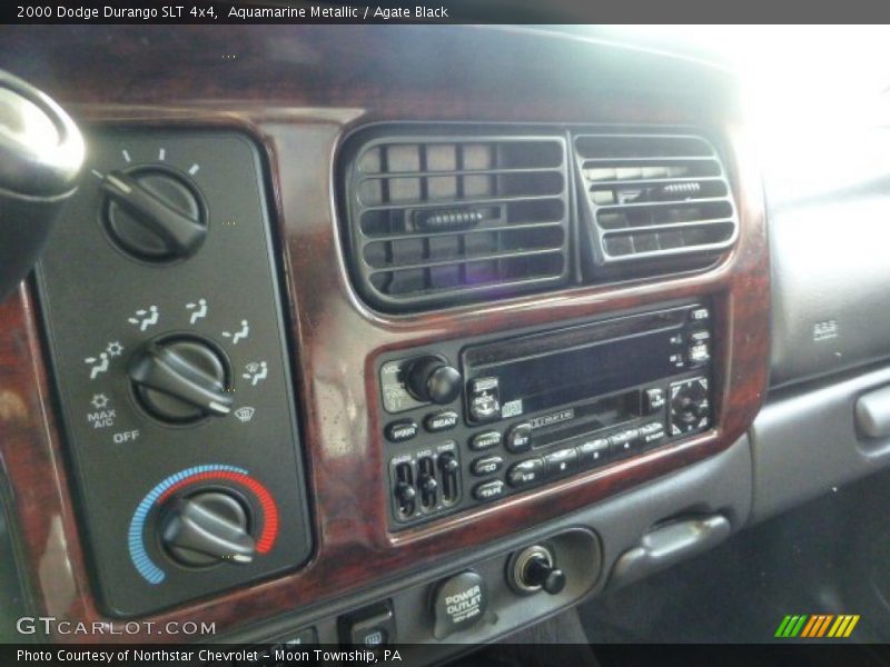 Aquamarine Metallic / Agate Black 2000 Dodge Durango SLT 4x4