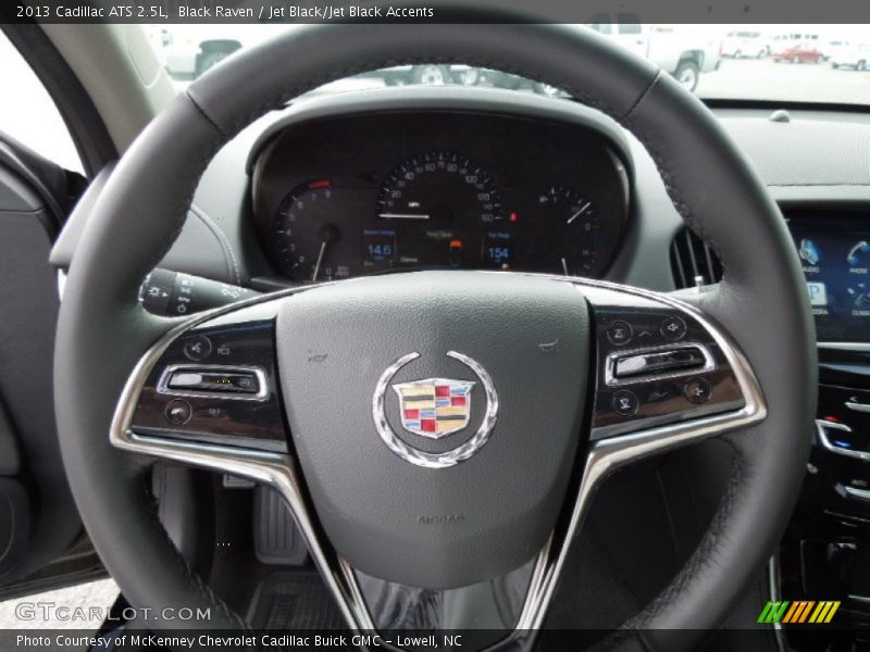 Black Raven / Jet Black/Jet Black Accents 2013 Cadillac ATS 2.5L