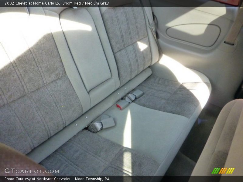 Bright Red / Medium Gray 2002 Chevrolet Monte Carlo LS