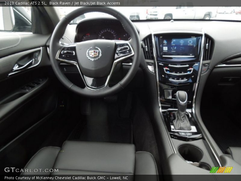 Black Raven / Jet Black/Jet Black Accents 2013 Cadillac ATS 2.5L