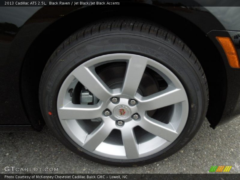 Black Raven / Jet Black/Jet Black Accents 2013 Cadillac ATS 2.5L
