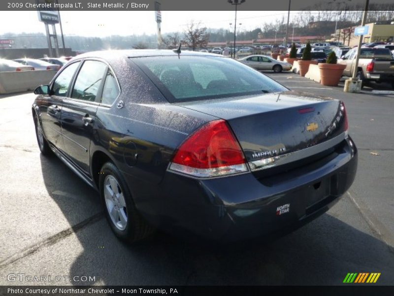 Slate Metallic / Ebony 2009 Chevrolet Impala LT