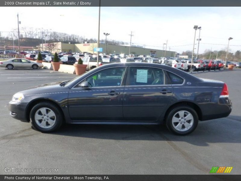 Slate Metallic / Ebony 2009 Chevrolet Impala LT
