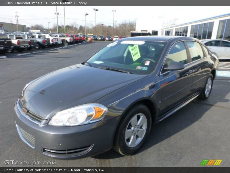 Slate Metallic / Ebony 2009 Chevrolet Impala LT