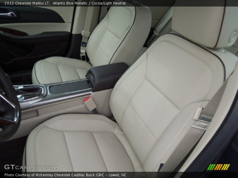 Front Seat of 2013 Malibu LT