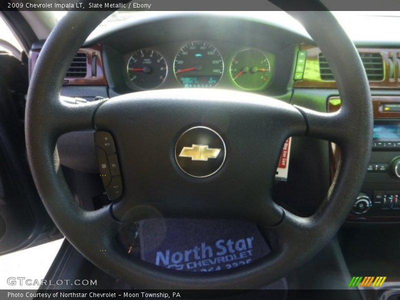 Slate Metallic / Ebony 2009 Chevrolet Impala LT
