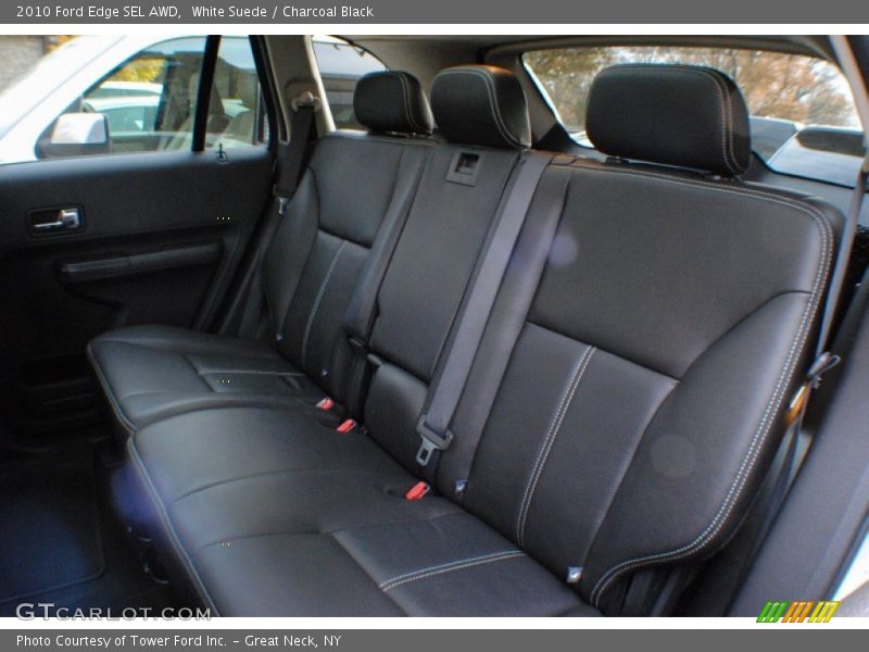 White Suede / Charcoal Black 2010 Ford Edge SEL AWD