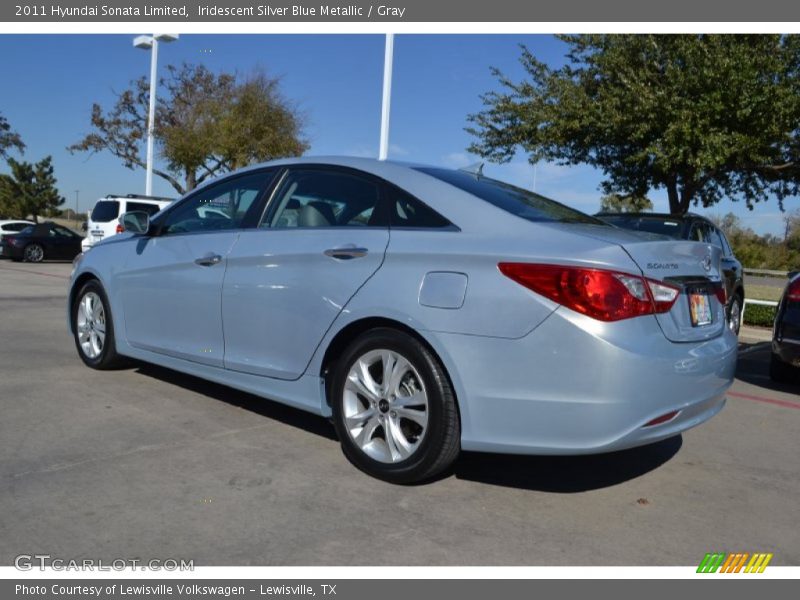 Iridescent Silver Blue Metallic / Gray 2011 Hyundai Sonata Limited