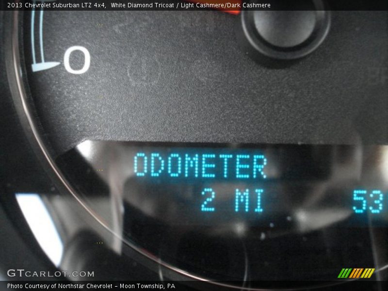 White Diamond Tricoat / Light Cashmere/Dark Cashmere 2013 Chevrolet Suburban LTZ 4x4