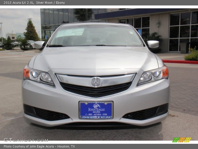Silver Moon / Ebony 2013 Acura ILX 2.0L