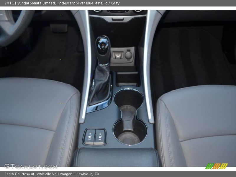Iridescent Silver Blue Metallic / Gray 2011 Hyundai Sonata Limited