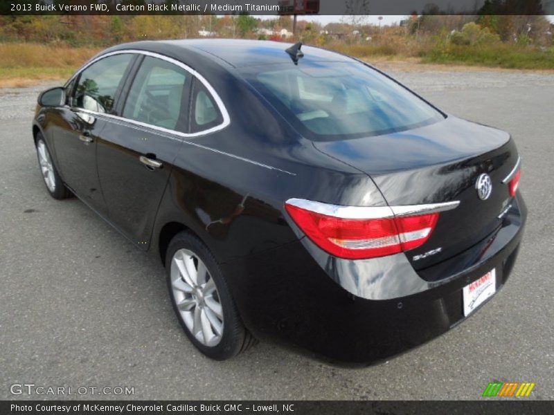 Carbon Black Metallic / Medium Titanium 2013 Buick Verano FWD