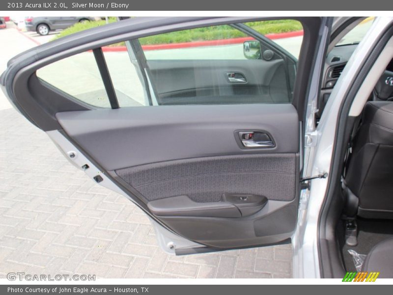Silver Moon / Ebony 2013 Acura ILX 2.0L