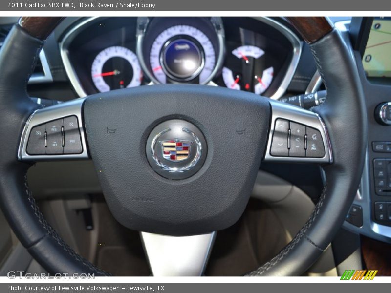 Black Raven / Shale/Ebony 2011 Cadillac SRX FWD
