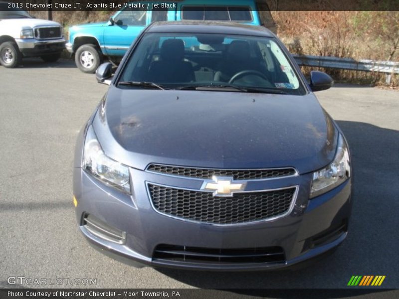 Atlantis Blue Metallic / Jet Black 2013 Chevrolet Cruze LT
