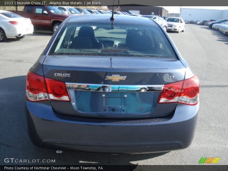 Atlantis Blue Metallic / Jet Black 2013 Chevrolet Cruze LT
