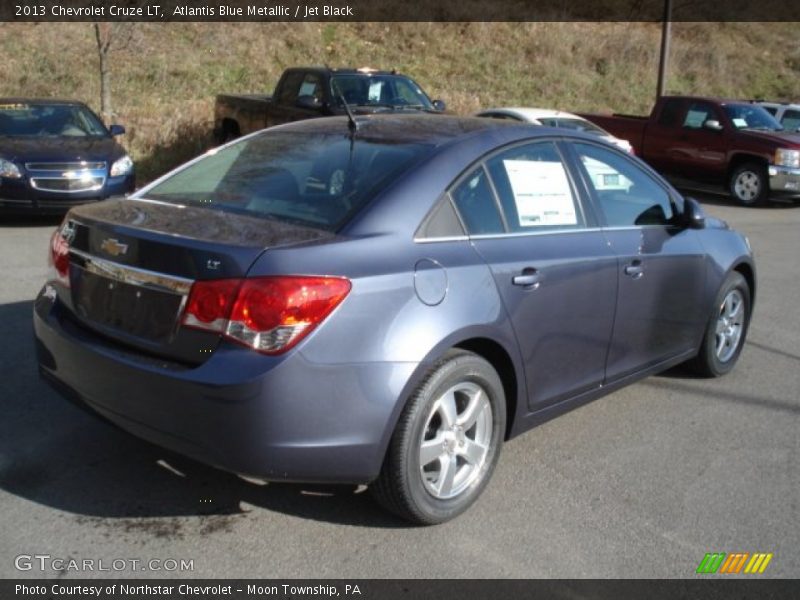 Atlantis Blue Metallic / Jet Black 2013 Chevrolet Cruze LT