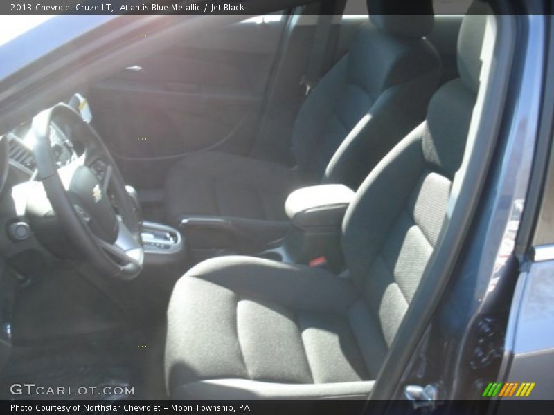 Atlantis Blue Metallic / Jet Black 2013 Chevrolet Cruze LT