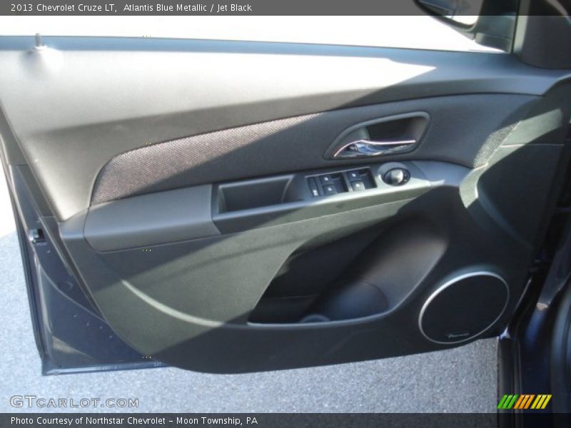 Atlantis Blue Metallic / Jet Black 2013 Chevrolet Cruze LT