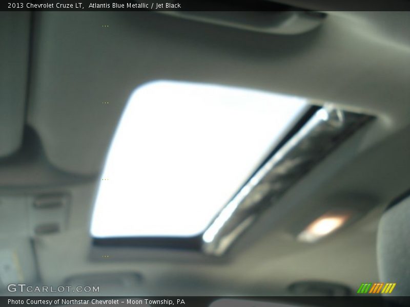 Atlantis Blue Metallic / Jet Black 2013 Chevrolet Cruze LT