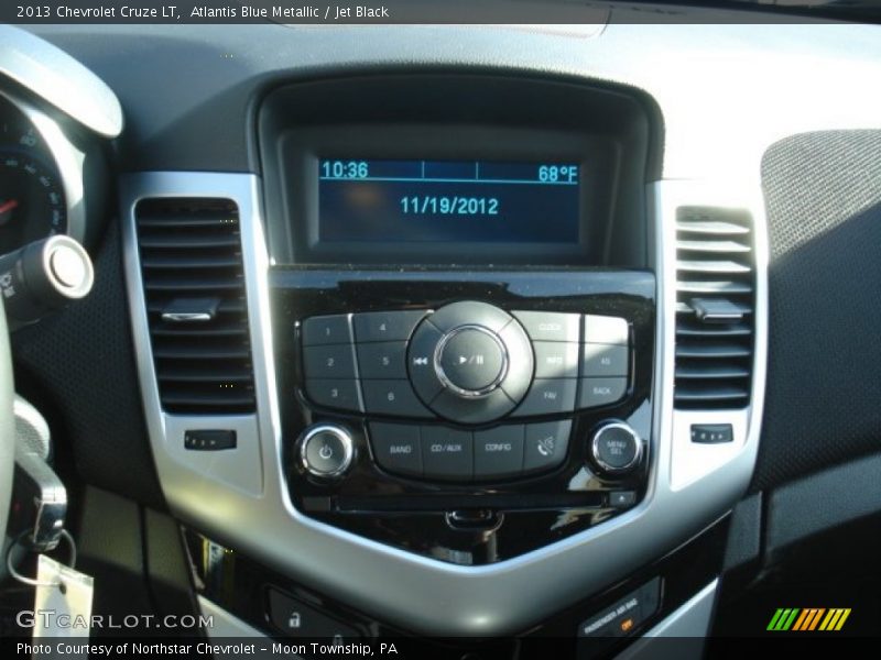 Atlantis Blue Metallic / Jet Black 2013 Chevrolet Cruze LT