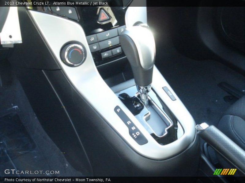 Atlantis Blue Metallic / Jet Black 2013 Chevrolet Cruze LT
