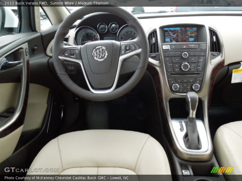 Summit White / Medium Titanium 2013 Buick Verano FWD