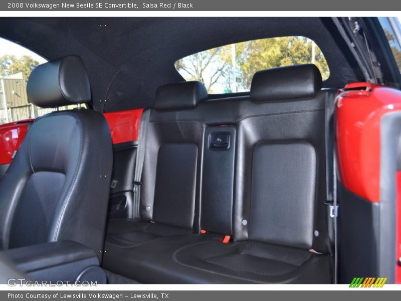 Salsa Red / Black 2008 Volkswagen New Beetle SE Convertible