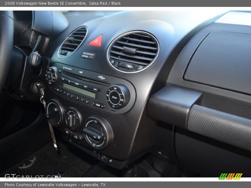 Salsa Red / Black 2008 Volkswagen New Beetle SE Convertible