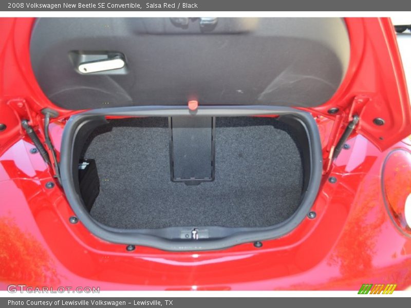 Salsa Red / Black 2008 Volkswagen New Beetle SE Convertible