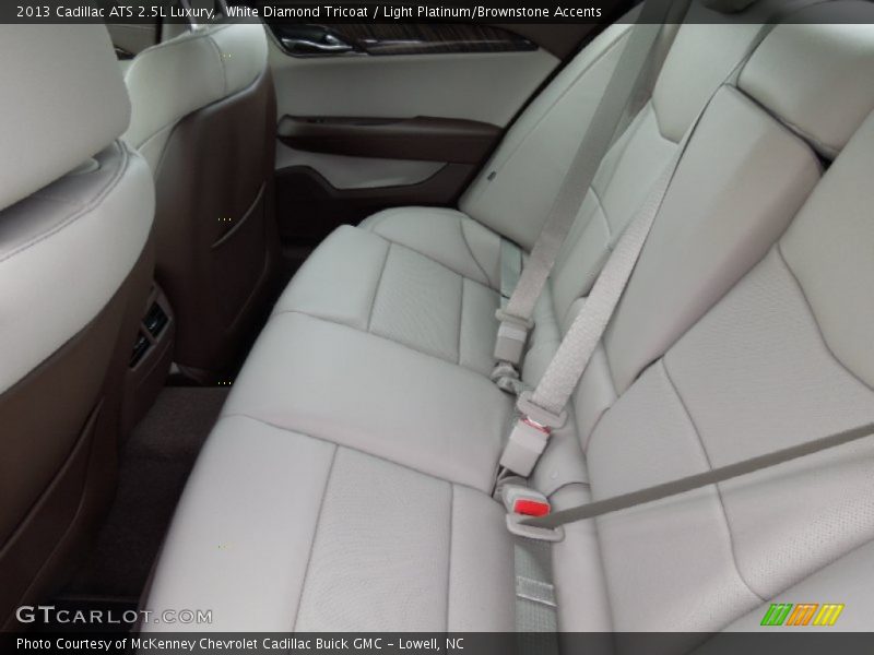 Rear Seat of 2013 ATS 2.5L Luxury