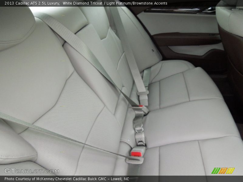 Rear Seat of 2013 ATS 2.5L Luxury