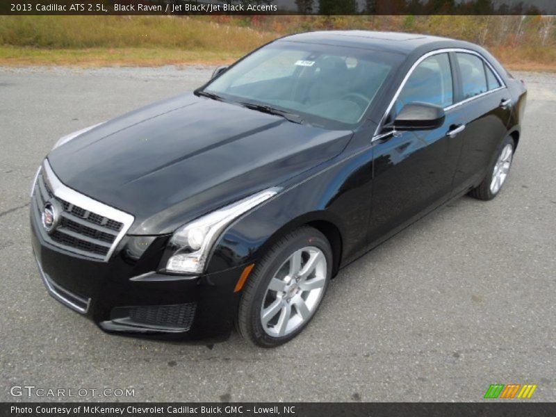 Black Raven / Jet Black/Jet Black Accents 2013 Cadillac ATS 2.5L