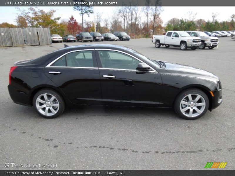 Black Raven / Jet Black/Jet Black Accents 2013 Cadillac ATS 2.5L