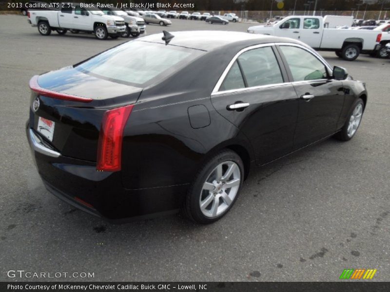 Black Raven / Jet Black/Jet Black Accents 2013 Cadillac ATS 2.5L