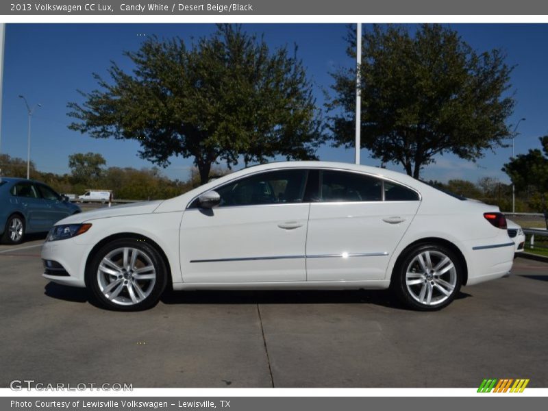 Candy White / Desert Beige/Black 2013 Volkswagen CC Lux