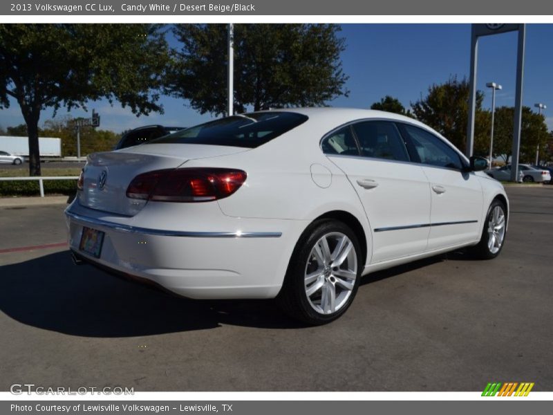 Candy White / Desert Beige/Black 2013 Volkswagen CC Lux
