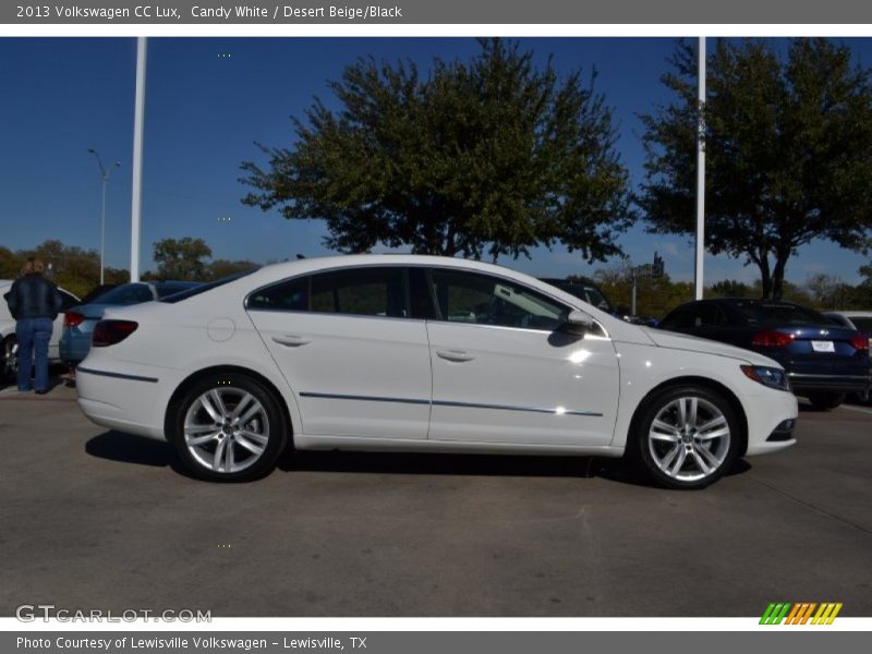 Candy White / Desert Beige/Black 2013 Volkswagen CC Lux