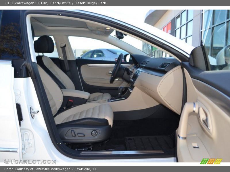 Candy White / Desert Beige/Black 2013 Volkswagen CC Lux