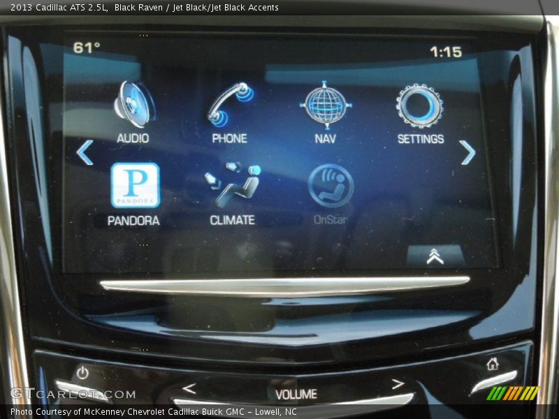 Black Raven / Jet Black/Jet Black Accents 2013 Cadillac ATS 2.5L